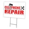 Signmission Cell Phone Repair Yard Sign & Stake outdoor plastic coroplast window, C-2436 Cell Phone Repair C-2436 Cell Phone Repair - alternate 1